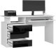 Biurko Fabryka Mebli Akord CLP Czarne 135 cm x 60 cm 1