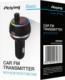 Transmiter FM PeiYing Transmiter samochodowy FM z funkcą bluetooth i dwoma gniazdami USB 3