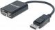 Adapter AV Manhattan DisplayPort - D-Sub (VGA) czarny (151962) 1