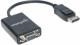 Adapter AV Manhattan DisplayPort - D-Sub (VGA) czarny (151962) 1