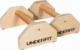 UnderFit Drewniane uchwyty do pompek paraletki UNDERFIT 35 cm 1