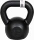 Kettlebell UnderFit Kettlebell żeliwny czarny UNDERFIT 12 kg 1