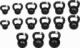 Kettlebell UnderFit Kettlebell żeliwny czarny UNDERFIT 4 kg 5
