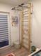 Wallbarz Drabinka gimnastyczna drewniana Adler wenge 3