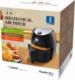 Frytkownica beztłuszczowa Aigostar  1500W 3.5L Air Fryer-Mechanical dual pot Black VDE/Hayden Pro 9