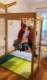 Babygame Domowy Plac zabaw Drabinka Czempion drewno 6