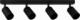 Lampa sufitowa SuperLed Spoti lampa sufitowa (spot) 4-punktowa czarna 2