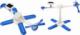 Aptel ZESTAW SOLARNY 6w1 ZABAWKI EDUKACYJNE helikopter robot AG211D 3