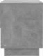 vidaXL vidaXL Szafki nocne, 2 szt., betonowa szarość, 45x34x44, płyta 7