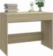 Biurko vidaXL 809560 Beżowe 101 cm x 50 cm 4