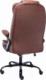Krzesło biurowe vidaXL 20579 Brązowe 4
