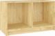 vidaXL vidaXL Szafka pod TV, 70x33x42 cm, drewno sosnowe 2