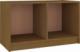 vidaXL vidaXL Szafka pod TV, miodowy brąz, 70x33x42 cm, drewno sosnowe 1