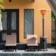 Costway Nagrzewnica ogrodowa - parasol grzewczy gazowy 1