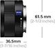 Obiektyw Sony Sony objektiv SEL-35F28Z,F2,8,Full Frame, cerny - 2190249081 3