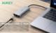 Stacja/replikator Aukey USB-C (ITAN1020120) 5