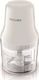 Rozdrabniacz Philips PHILIPS HR1393/00 Chopper, 450W, 0,7L plastic bowl, 2 blades, White - HR1393/00 1