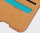 Nillkin Nillkin Qin Case etui do Xiaomi Poco X4 Pro 5G osłona na aparat kabura pokrowiec obudowa z klapką brązowy 12