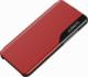Hurtel Eco Leather View Case elegancki futerał etui z klapką i funkcją podstawki Samsung Galaxy A53 5G czerwony 2