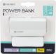 Powerbank Platinet Leather 5200mAh Biało-czarny 2