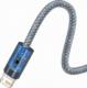 Kabel USB Baseus USB-A - Lightning 2 m Szary (CALD000516) 4