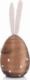 Dekoracja świąteczna DUKA Ozdoba wielkanocna jajko z uszami kropki DUKA MUNTER 16 cm drewniana 4