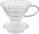 DUKA Zaparzacz do kawy przelewowy dripper DUKA BARISTA transparentny szkło 1