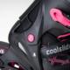 Rolki CoolSlide Nachos YG rekreacyjne regulowane czarne r. 36-39 4