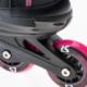 Rolki CoolSlide Nachos YG rekreacyjne regulowane czarne r. 36-39 6