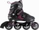 Rolki Nils Extreme NA9080 rekreacyjne regulowane czarne r. 35-38 1