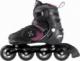 Rolki Nils Extreme NA9080 rekreacyjne regulowane czarne r. 35-38 2