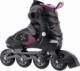 Rolki Nils Extreme NA9080 rekreacyjne regulowane czarne r. 35-38 3