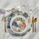 DUKA Talerz płytki obiadowy DUKA FELICIA 26 cm biały porcelana 2