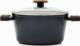 DUKA Garnek z pokrywką DUKA NOBLE COOK 4,1 l czarny aluminiowy 2