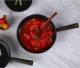 DUKA Garnek z pokrywką DUKA NOBLE COOK 4,1 l czarny aluminiowy 4