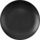 Orion Talerz obiadowy płaski płytki ceramiczny czarny duży ALFA 27,5 cm 1