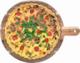 DUKA SOREN 2.0 ZESTAW SZKL. TALERZ DO PIZZY Z DESKĄ I AKCESORIAMI 30CM 3