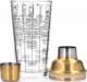 DUKA DUKA BAR SHAKER 400ML SZKŁO, ZŁOTY 1