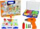 LeanToys Kreatywna Mozaika Układanka 4w1 Wkrętarka 237 Elementów 1