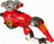 LeanToys Dinobots 2w1 Dinozaur Pistolet na Strzałki Czerwony Tyranozaur Rex Tarcza 48 cm 6