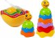 LeanToys Piramidka dla Niemowlaka Muszelki 1