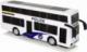 LeanToys Autobus Policyjny Dwupiętrowy Biały z Naciągiem Dźwięk 3