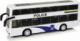 LeanToys Autobus Policyjny Dwupiętrowy Biały z Naciągiem Dźwięk 5