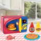 LeanToys Kuchenka Mikrofalowa Akcesoria Pizza Kurczak Na Baterie 5