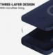 Crong Crong Color Cover Magnetic - Etui iPhone 13 Pro Max MagSafe (granatowy) 4