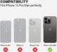 Crong Crong Color Cover Magnetic - Etui iPhone 13 Pro Max MagSafe (granatowy) 6