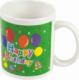 Ceramiczny kubek urodzinowy w pudełku prezentowym 300ml (Zielony) 1