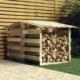 Drewutnia vidaXL 3096644 sosnowa 90 cm 1