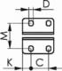 AMF Docisk szybkomocujacy, pionowy,6800 wlk. 1 AMF 7