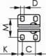 AMF Docisk szybkomocujacy, pionowy,6800 wlk. 4 AMF 5